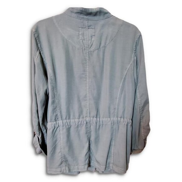 ❤️Sanctuary Anthropologie Utility Safari Sage Jacket - Picture 5 of 8